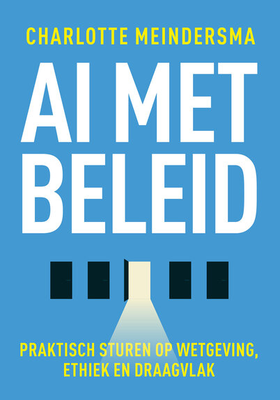Cover van AI met Beleid door Charlotte Meindersma